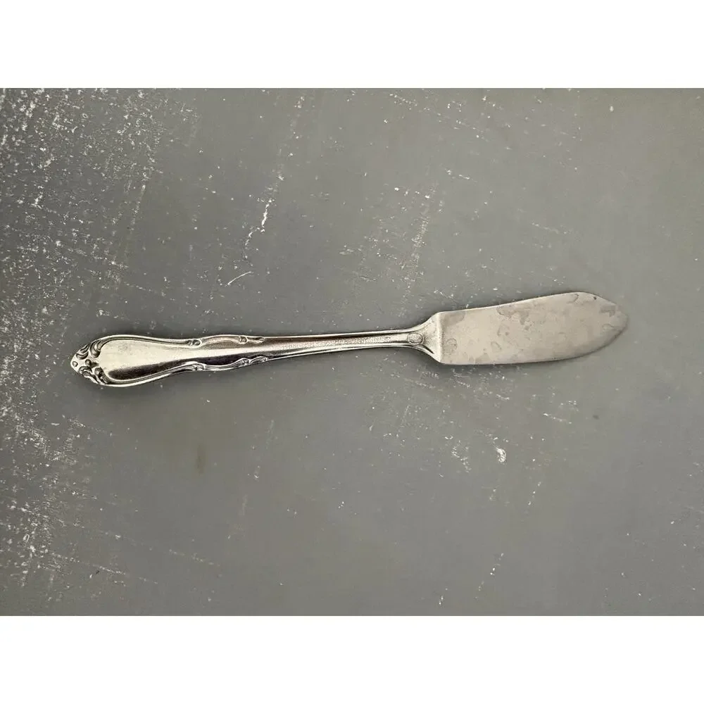 Vintage Rogers Adoration Stainless Butter Knife Simeon L & George H Rogers Co